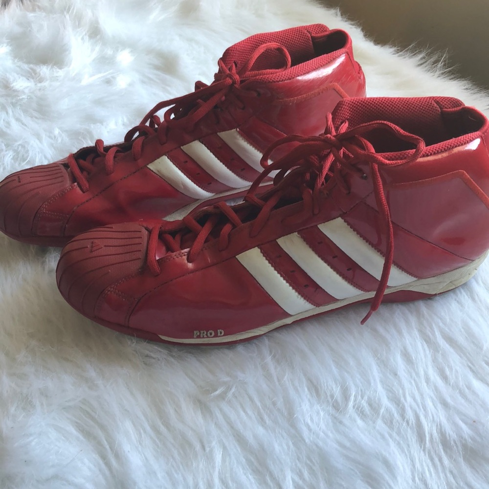 Adidas Pro D Football Cleats Men’s 18 Red